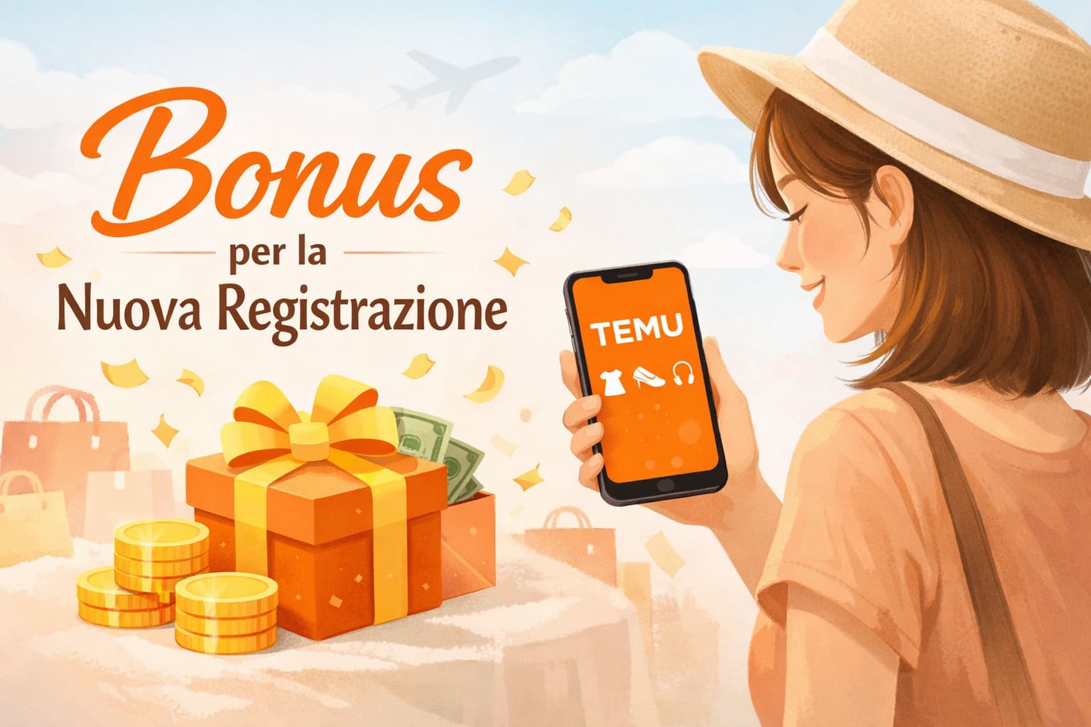 Bonus per la nuova registrazione Temu: come funziona davvero