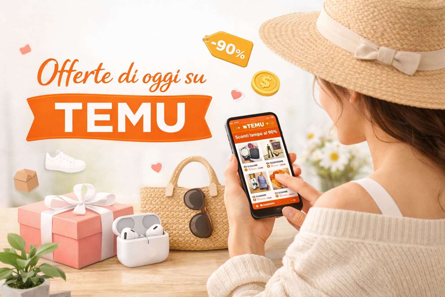 Offerte di oggi su Temu: sconti esclusivi sull’app Temu