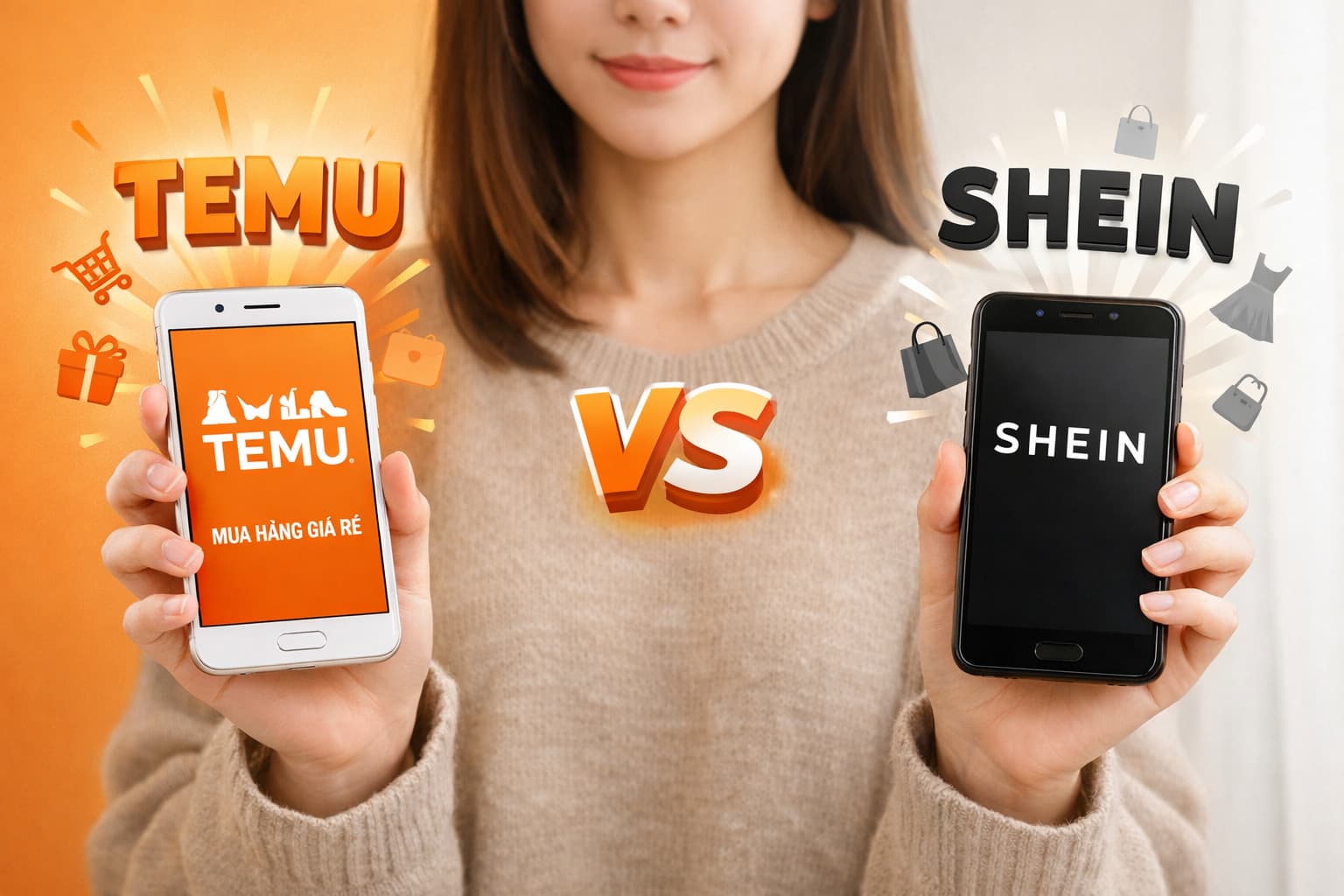 Temu vs Shein: confronto completo per lo shopping online