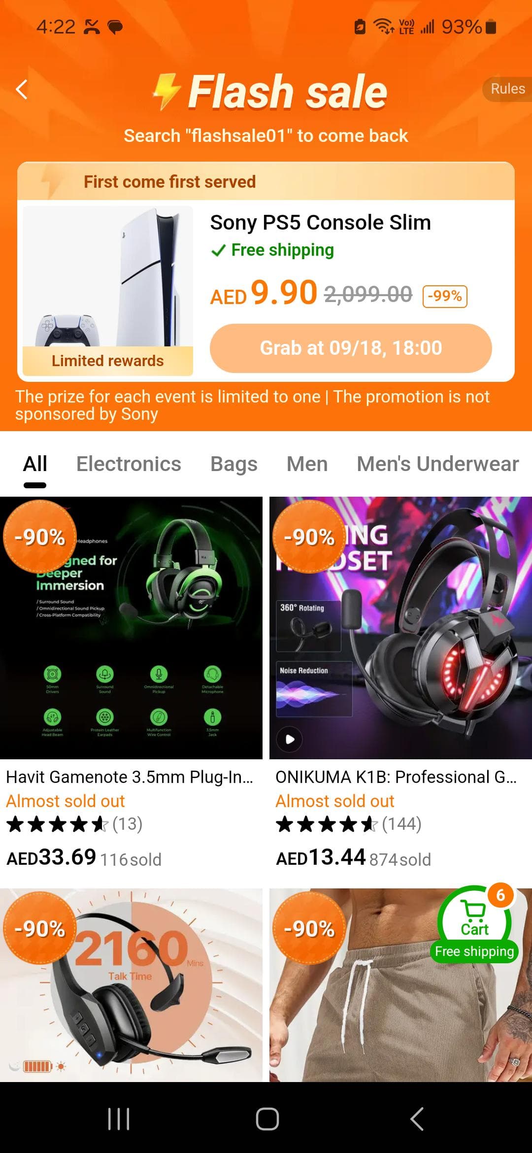 Perché le Vendite flash Temu convengono davvero