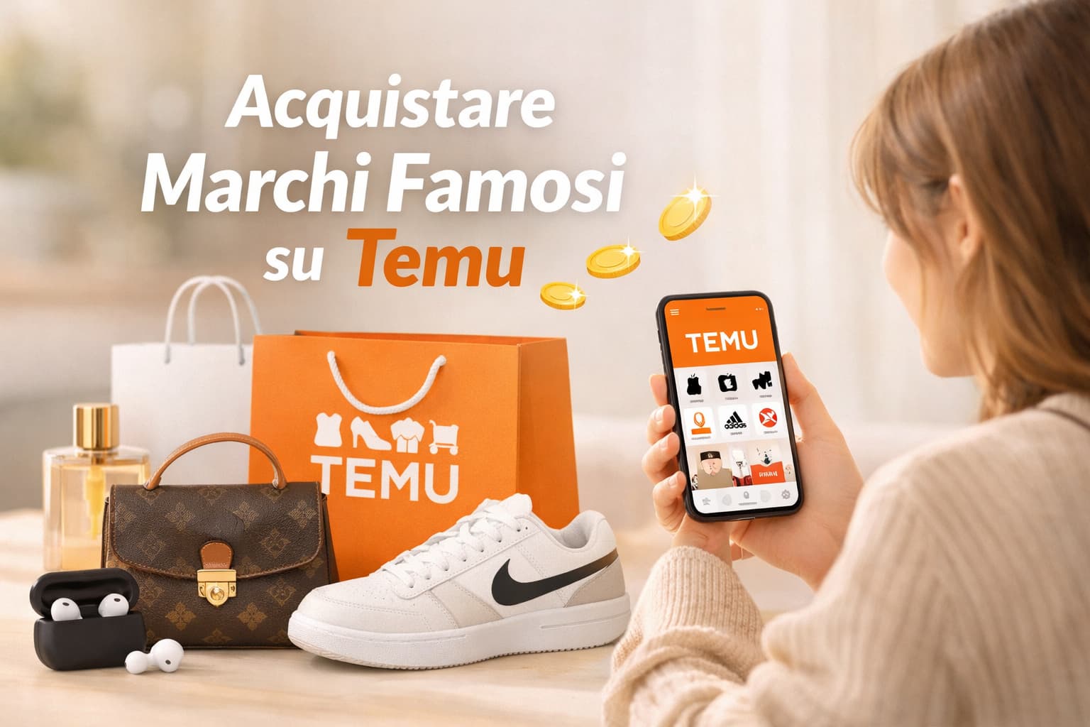Acquistare marchi famosi su Temu: cosa sapere davvero