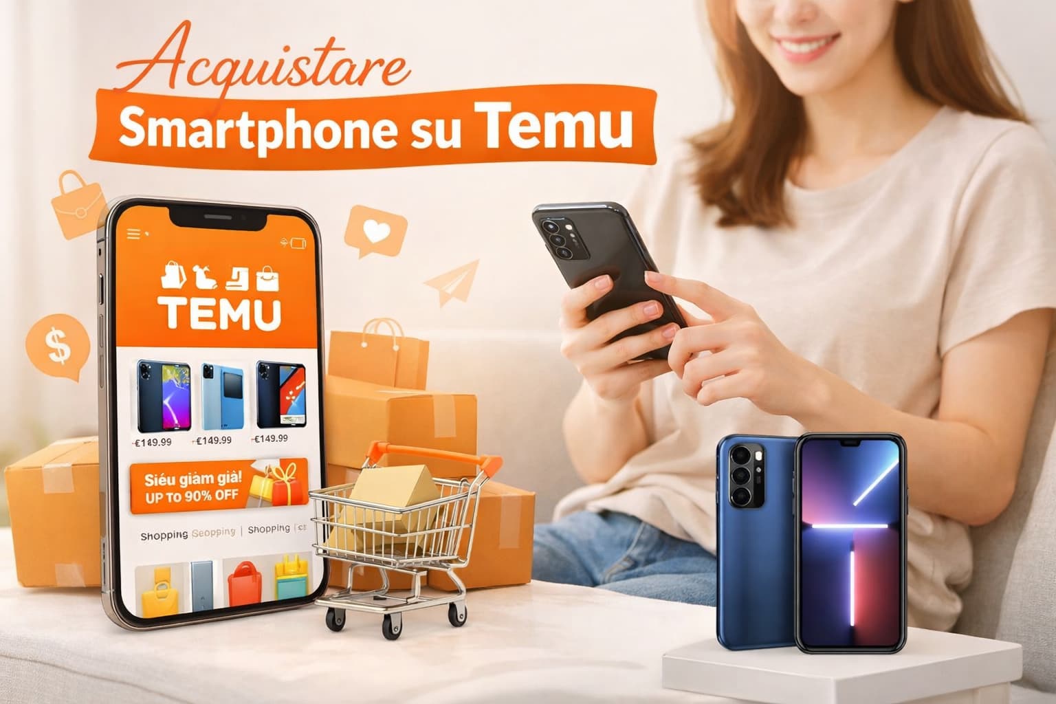 Acquistare smartphone su Temu in modo intelligente