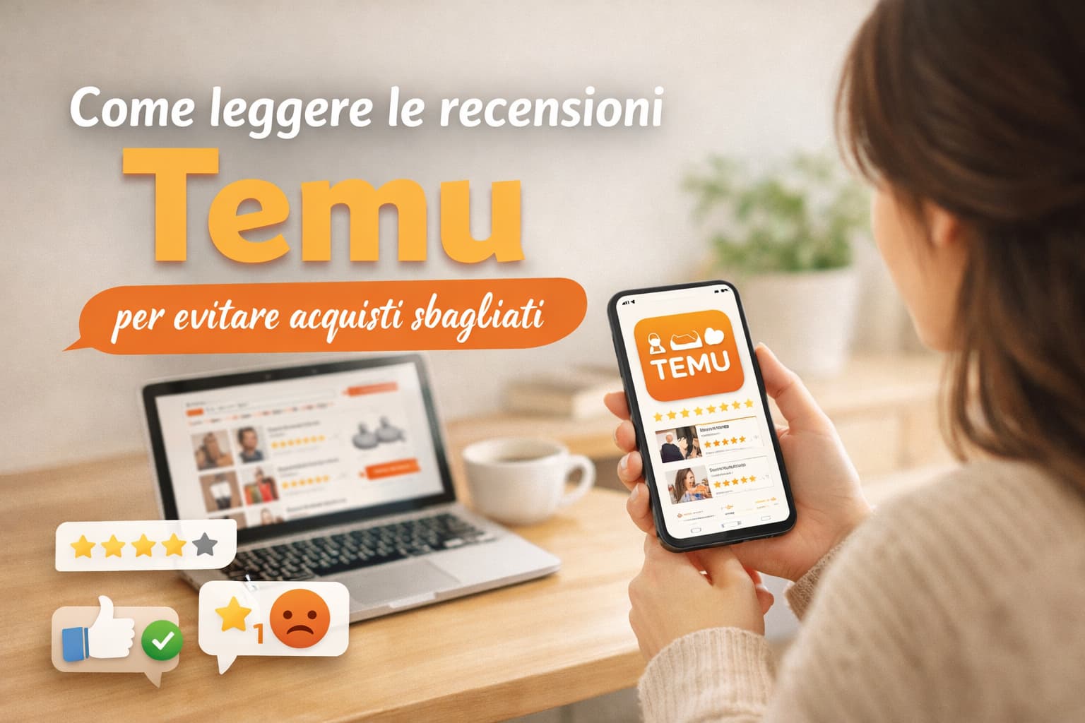Come leggere le recensioni Temu per evitare acquisti sbagliati