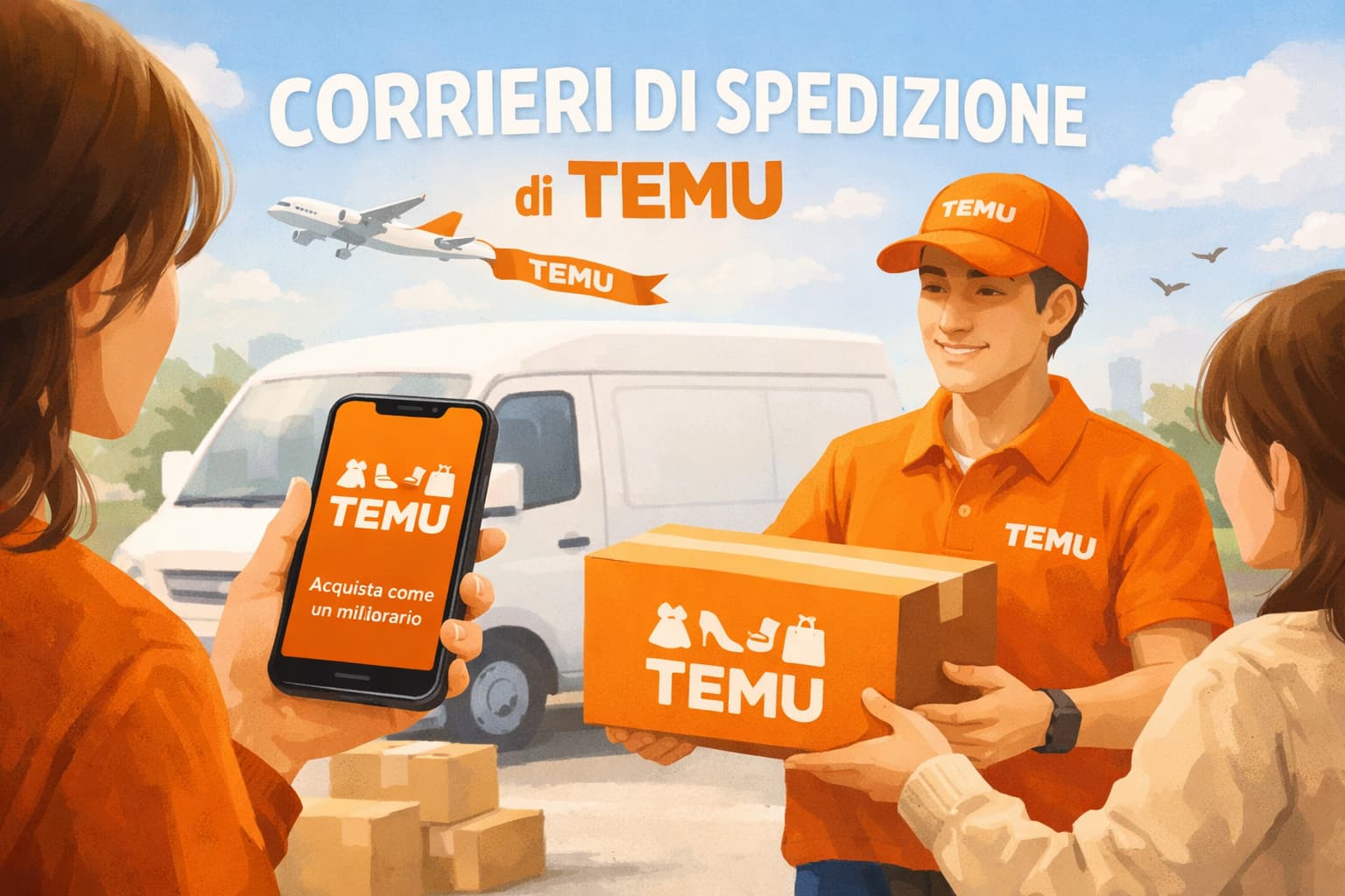 I corrieri di spedizione di Temu: come funzionano davvero