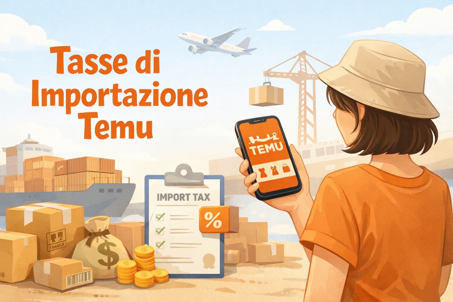 Tasse di importazione Temu: guida completa per gli acquisti