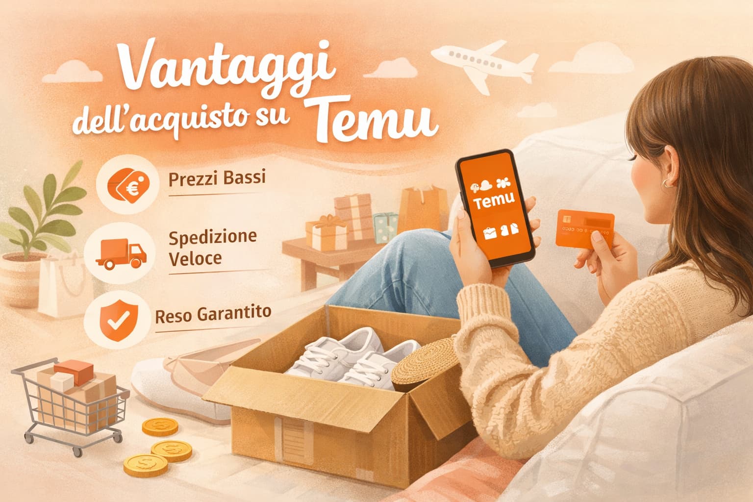 Vantaggi dell’acquisto su Temu spiegati in modo chiaro